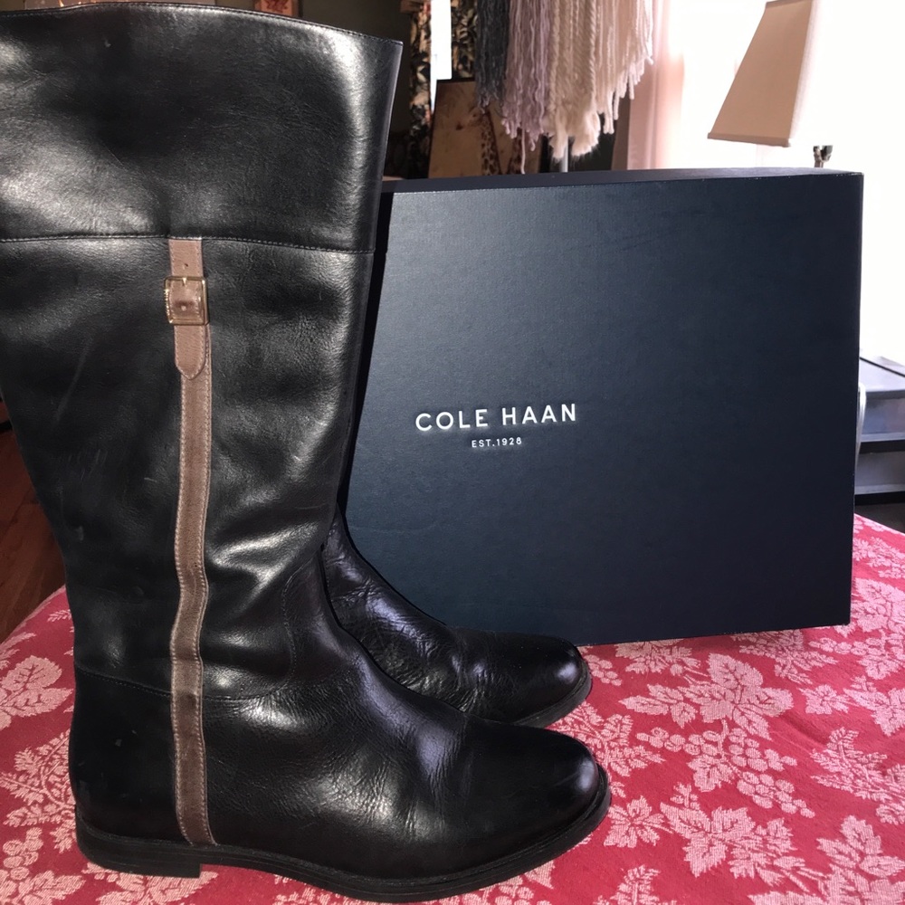 Cole Haan leather boots