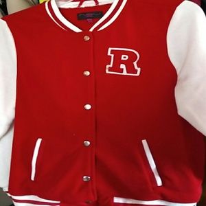 Girls letter jacket