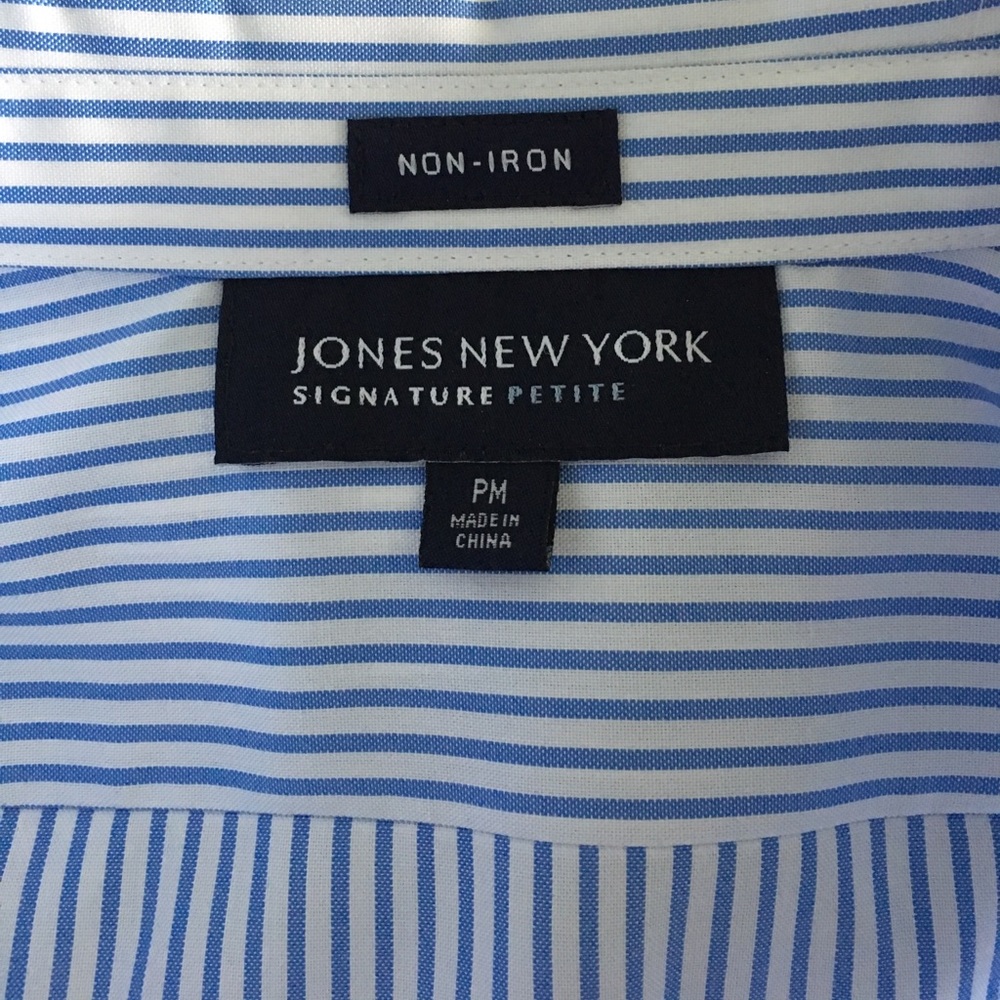 Button down Jones New York Oxford - Picture 2 of 3
