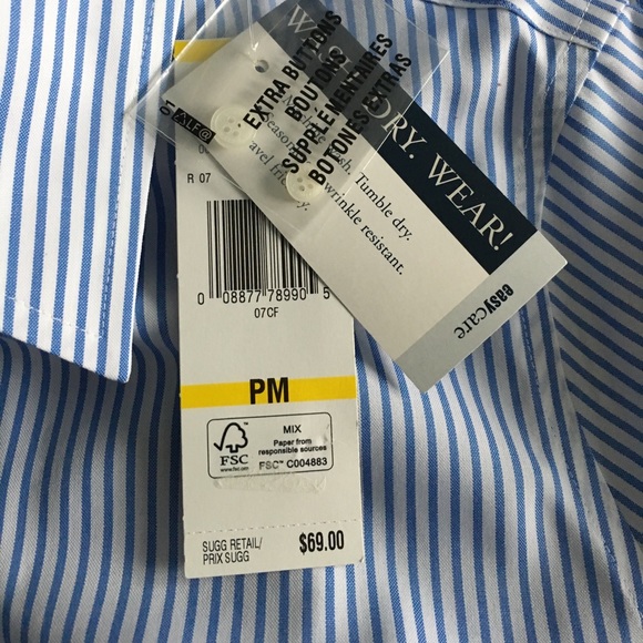 Button down Jones New York Oxford - Picture 3 of 3