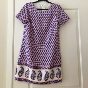 JCrew Printed Dress