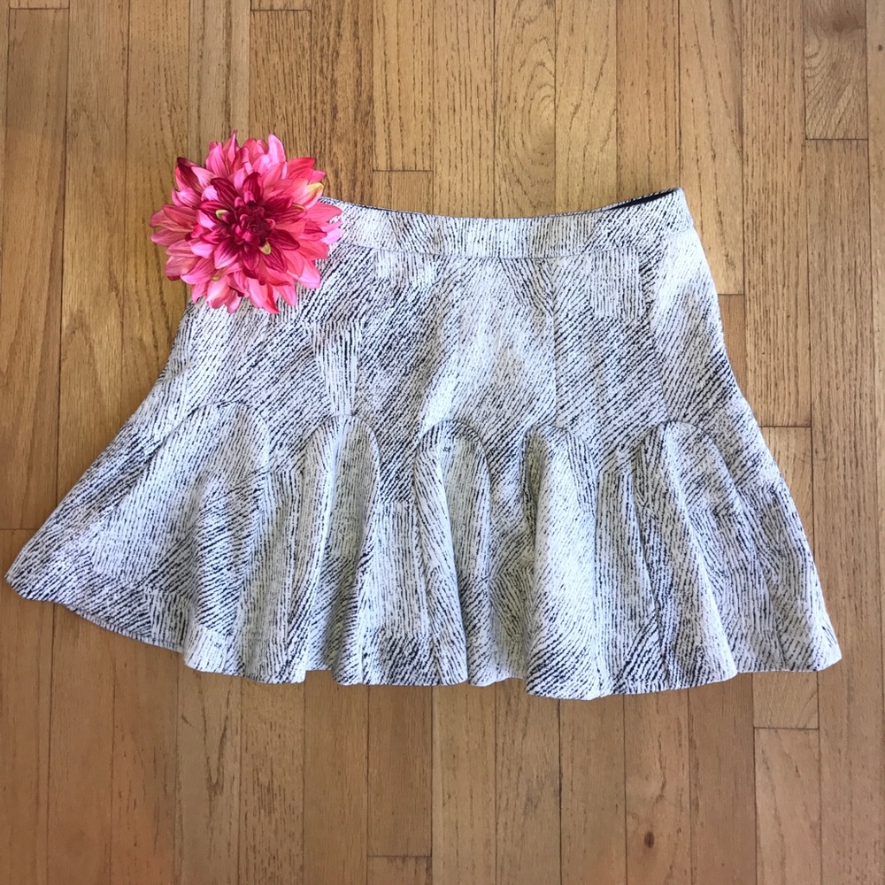 NEW Banana Republic Jacquard Fit and Flare Skirt