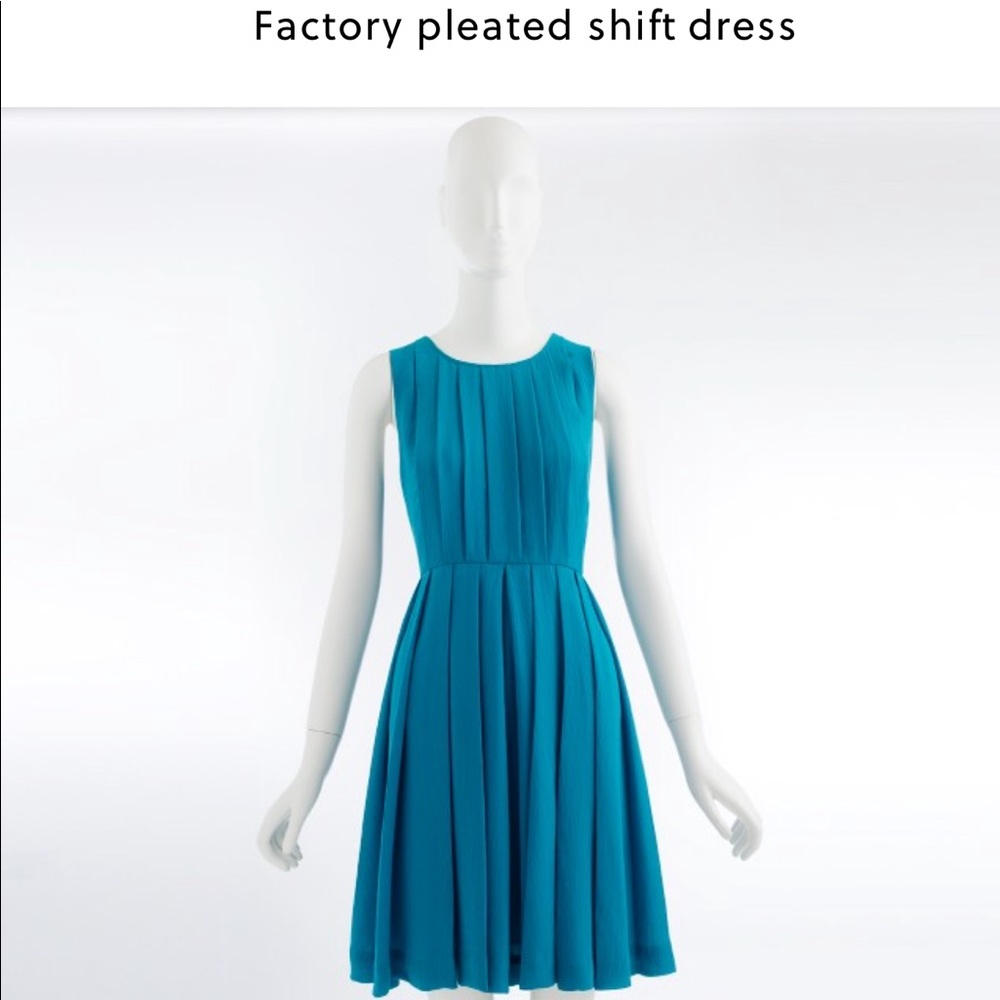 JCrew pleated dress