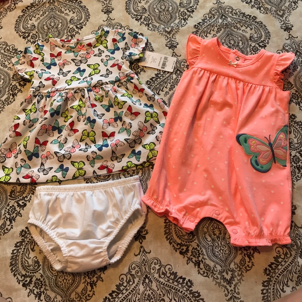 NWT Carter’s Baby Girls 3 Piece Set