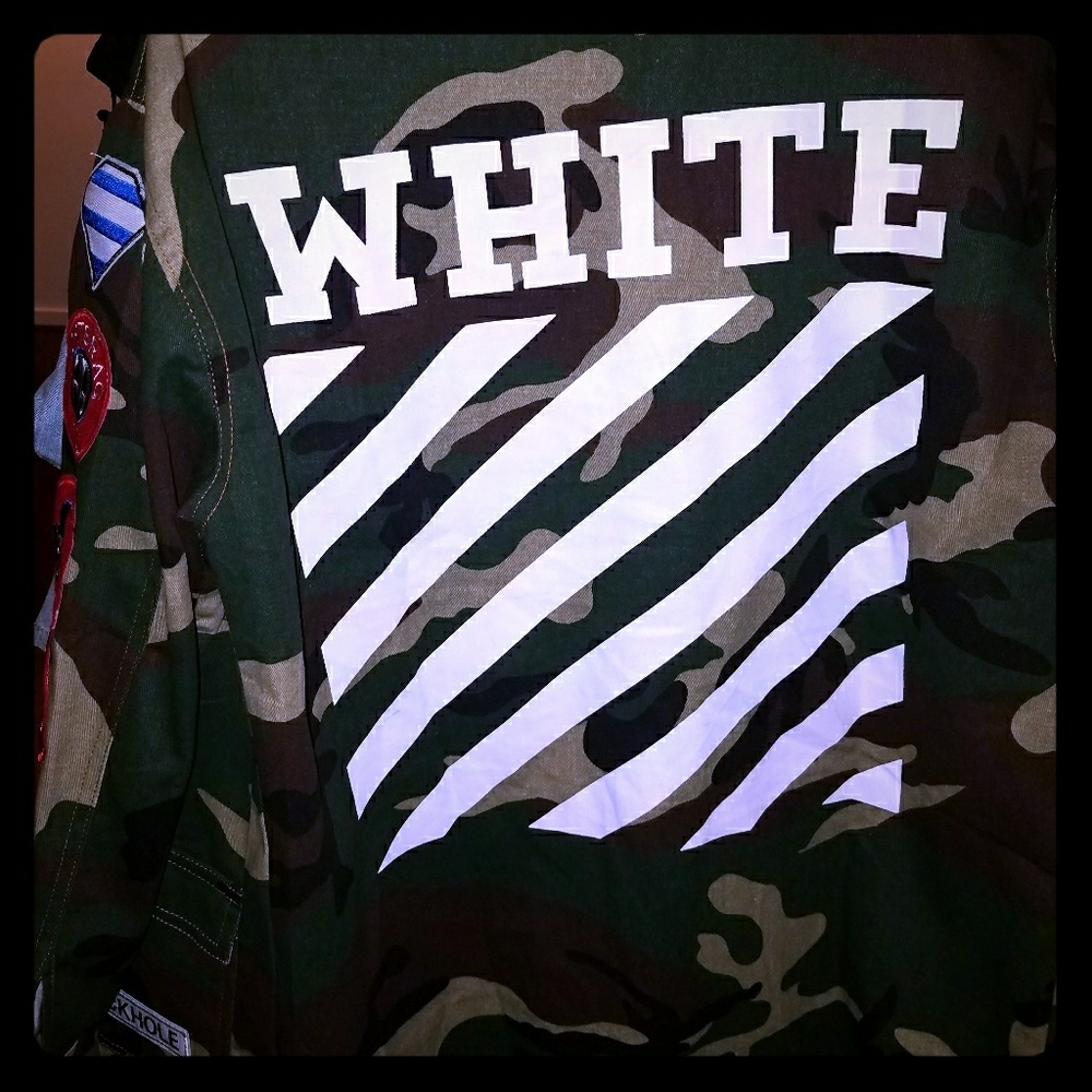 Off white army jacket