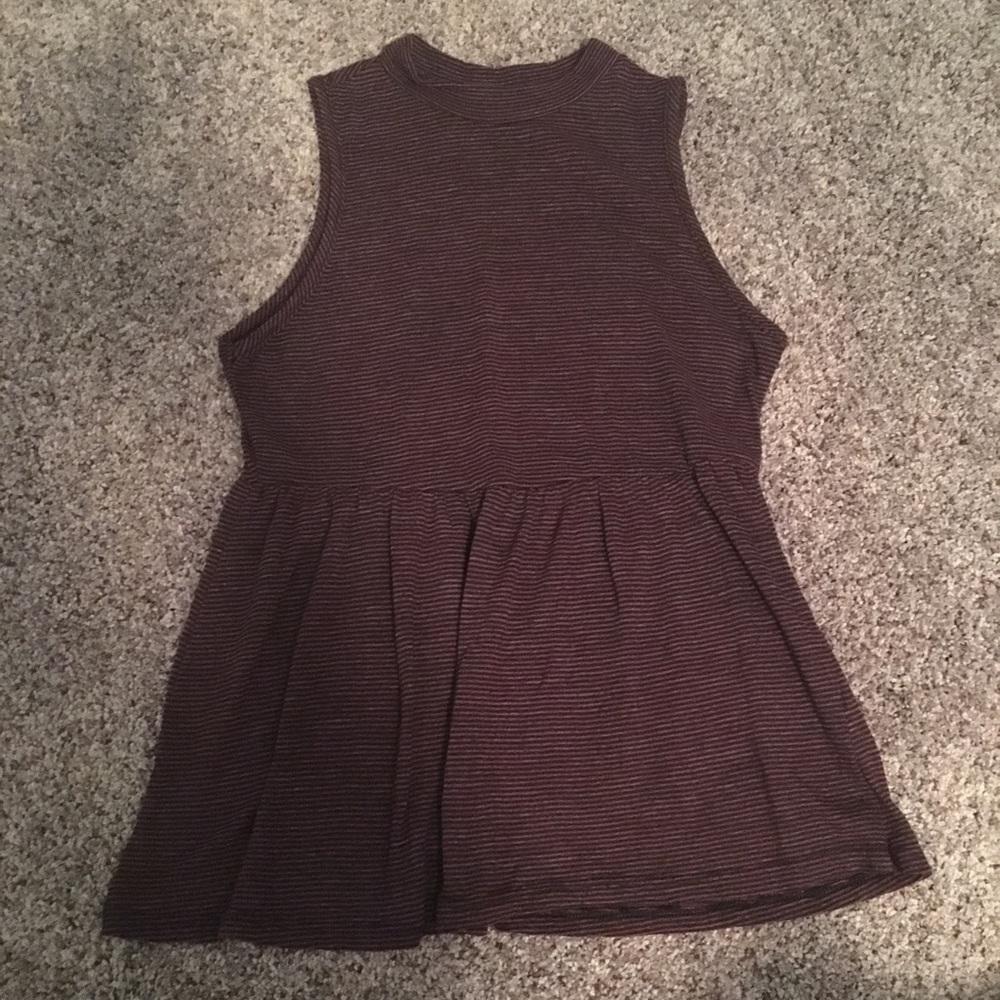Charlotte Russe Babydoll Waist Top
