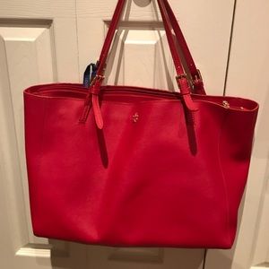 Red Tory Burch bag