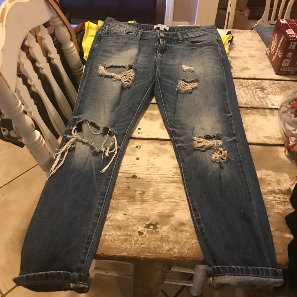 Boyfriend cello jeans distressed