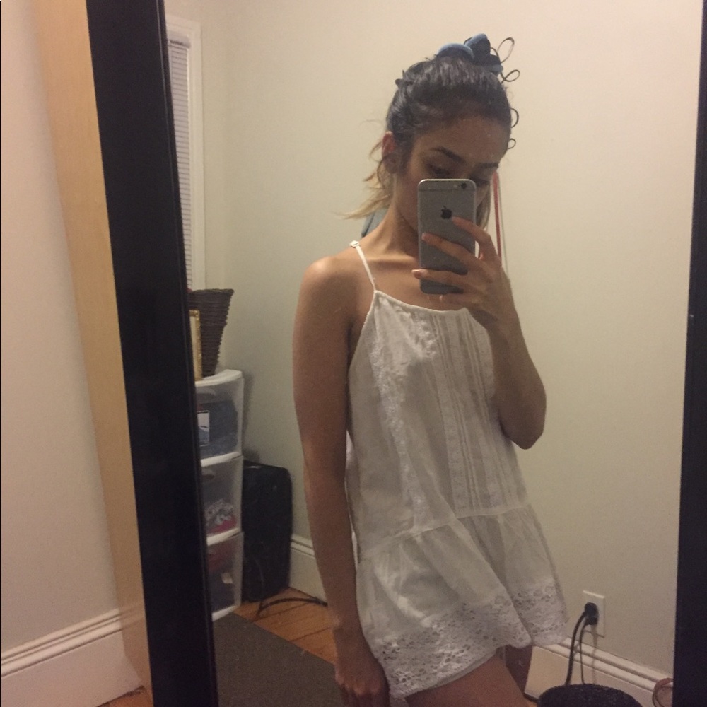White Lace Top