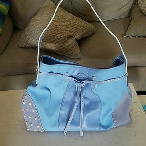 Tod's baby blue purse