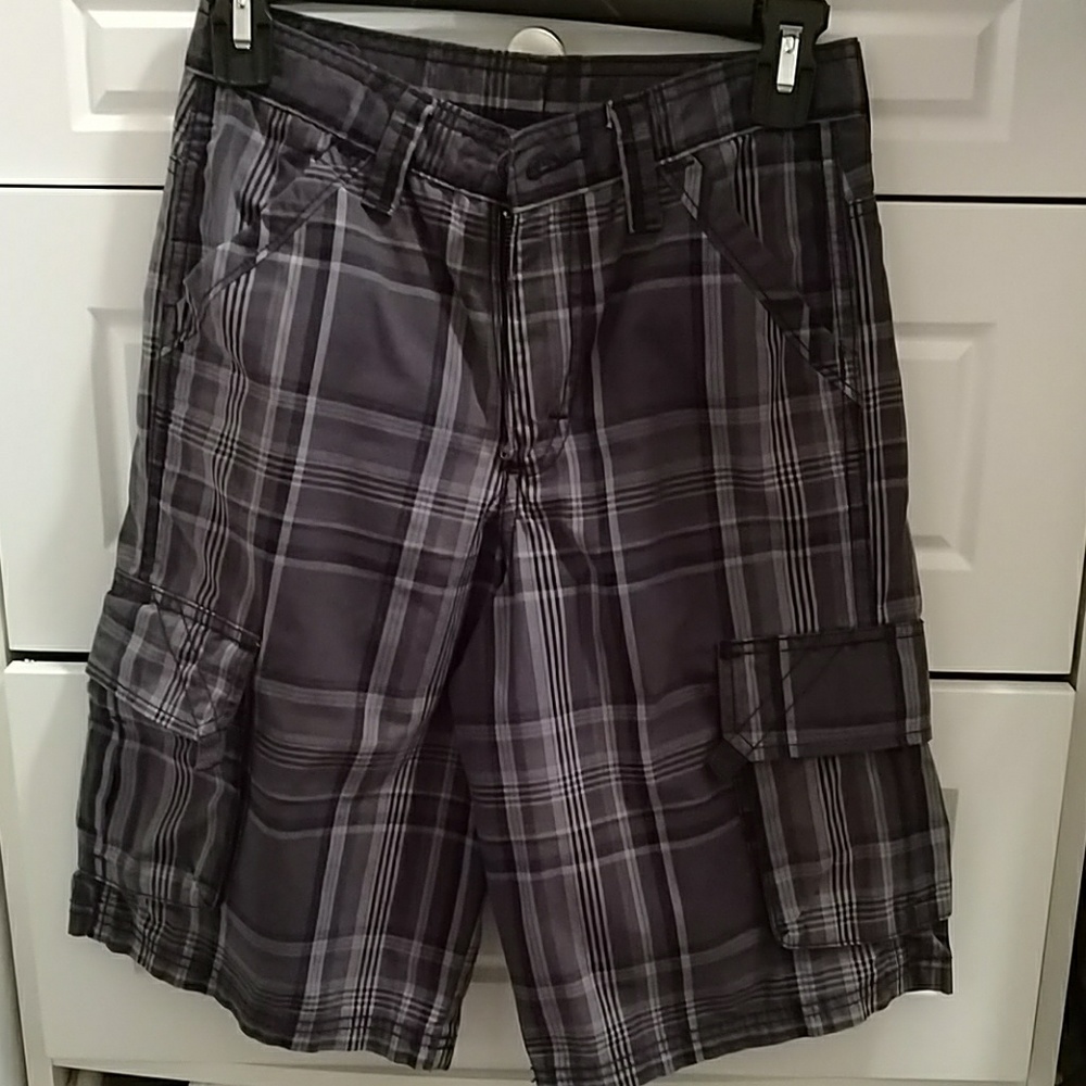 Wrangler Jeans Company Plaid Dress Shorts