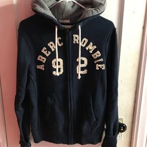 Abercrombie & fitch zip up hoodie