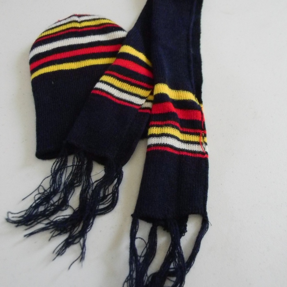 Toddler Scarf and Beanie