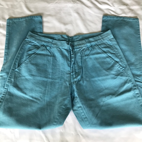 NWOT SUPA Chino Blue Slim Pant Men 34x32 - Picture 2 of 7