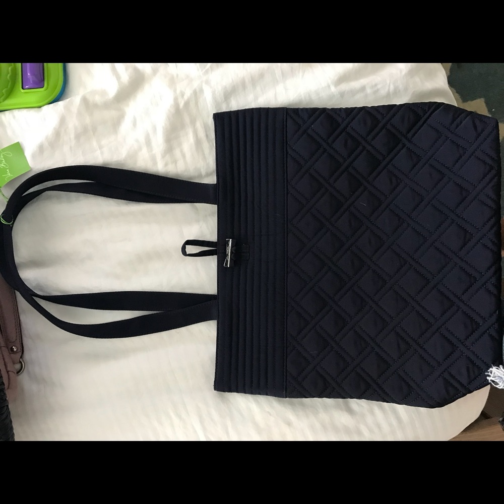 Vera Bradley quilted tote