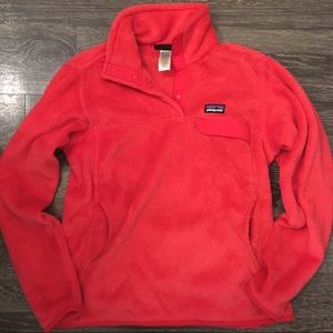 Patagonia Coral Re-Tool Snap-T Fleece Pullover