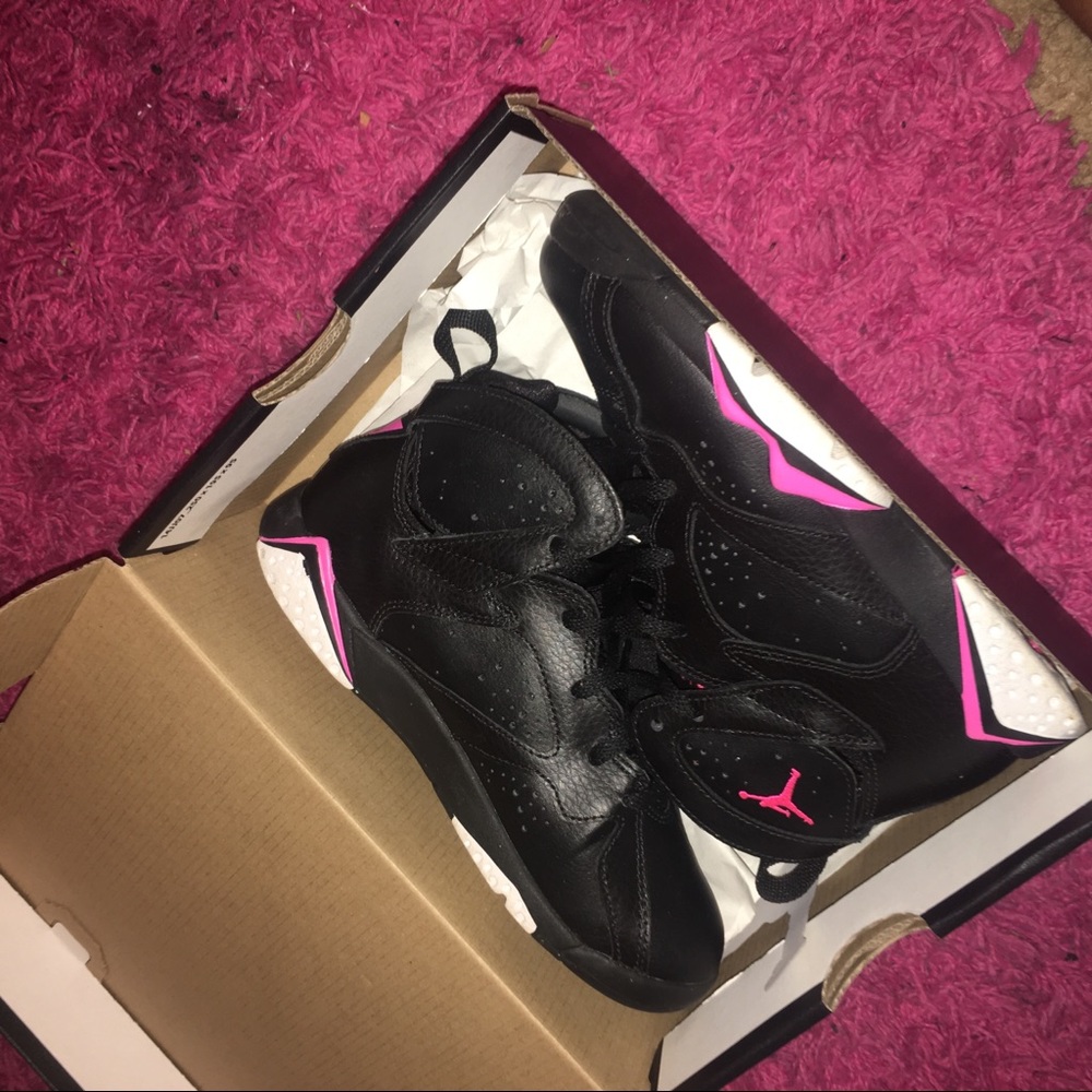 Black & Pink Jordans