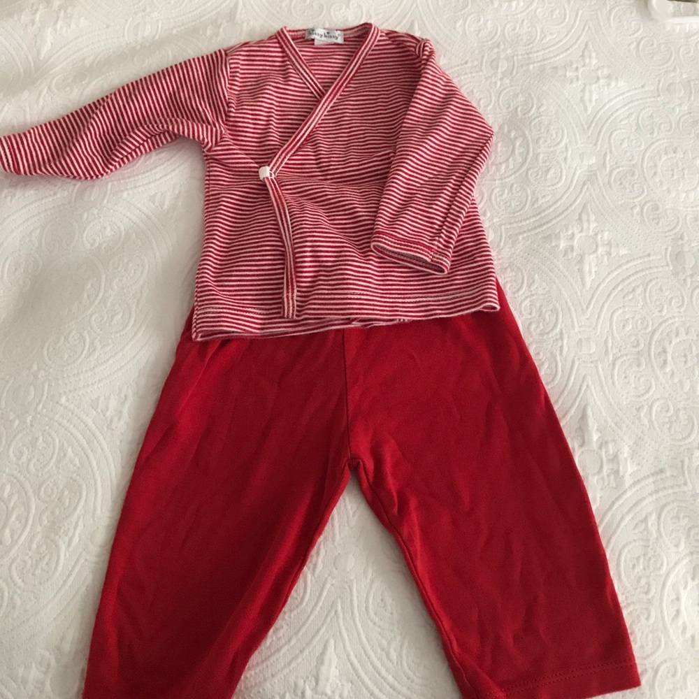 Kissy Kissy kimono shirt and pants set