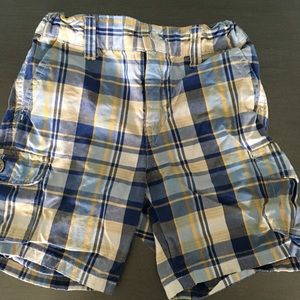 Janie and Jack plaid shorts