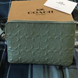 Authentic coach wristlet