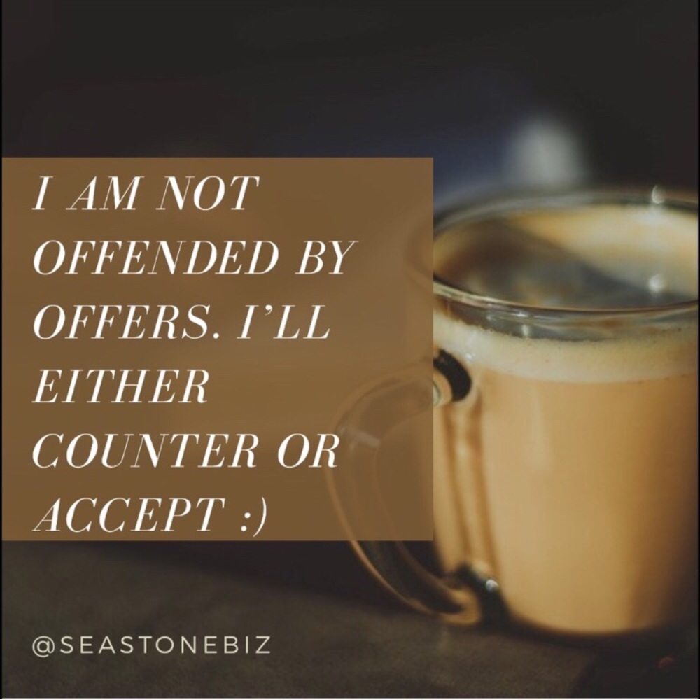 OFFERS WELCOME 😊