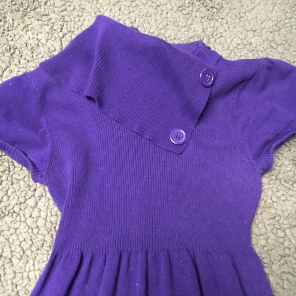 BOGO 🌺 Purple Sweater dress - Picture 2 of 3