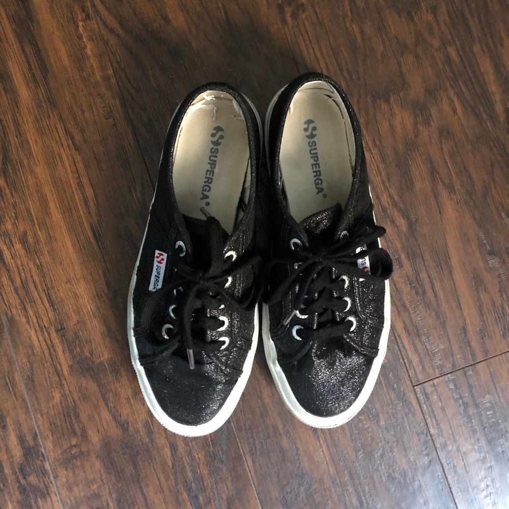 Sparkling superga 7 black