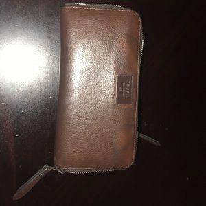 Fossil wallet (brown)