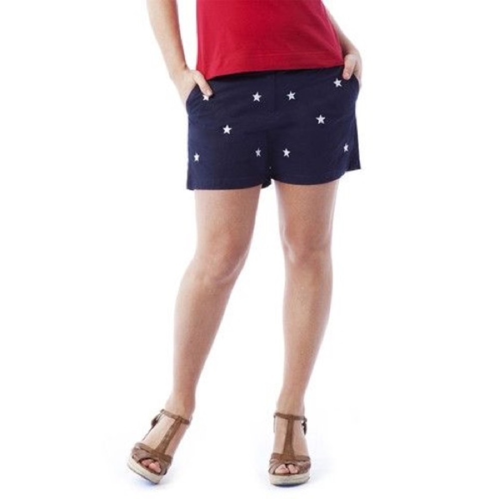 Navy Blue Shorts w/ Star Pattern SOLD