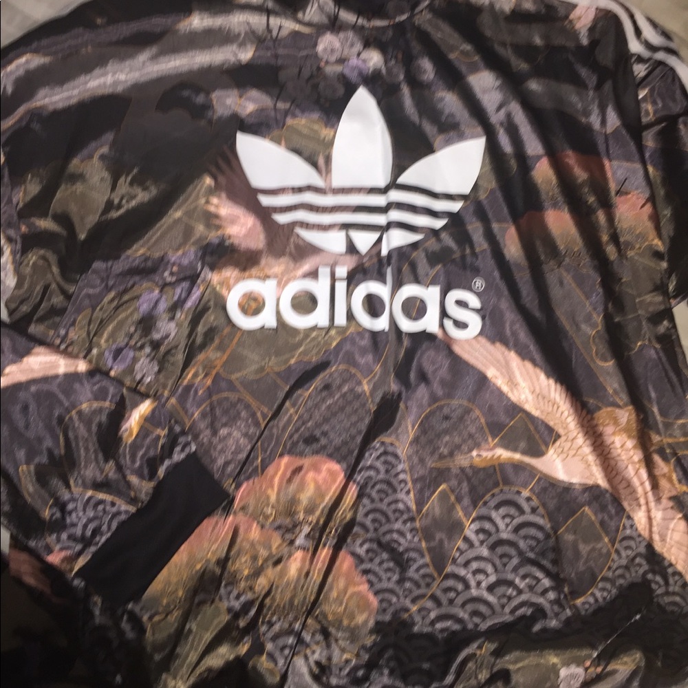 Satin Adidas Sweatshirt