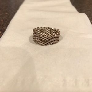 Tiffany mesh ring