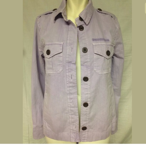 GAP Jackets & Blazers - NWT Gap Jean Jacket Purple Size XS