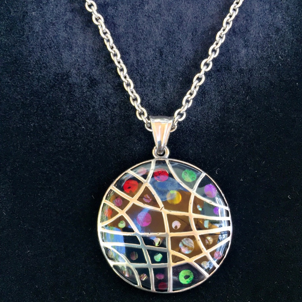 Cloisonné pendant ...