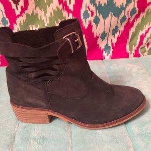 Charcoal Grey Ankle Boots