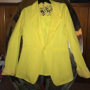 Yellow Blazer