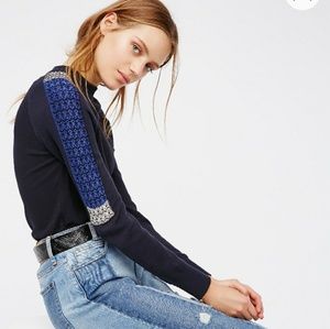 Free People Raspberry Jam Tee