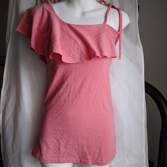 NuoYi Tops - One shoulder Blouse