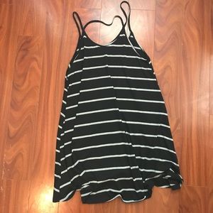 Striped tank dress