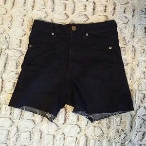 American Eagle high waisted cut off shorts