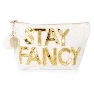 Stay Fancy makeup bag