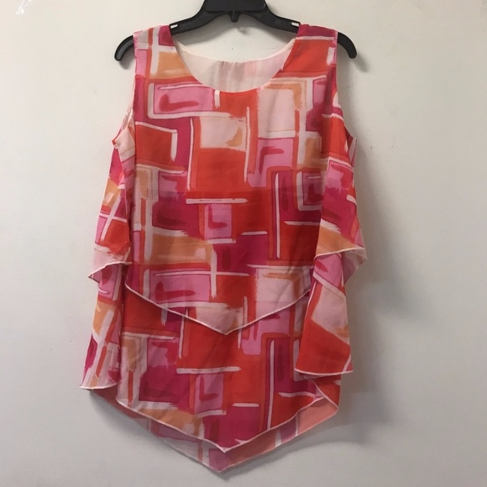 Layered Pink Top! NWT! Never Worn