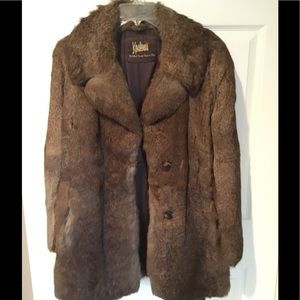 KOSLOW'S MINK COAT WITH BELT