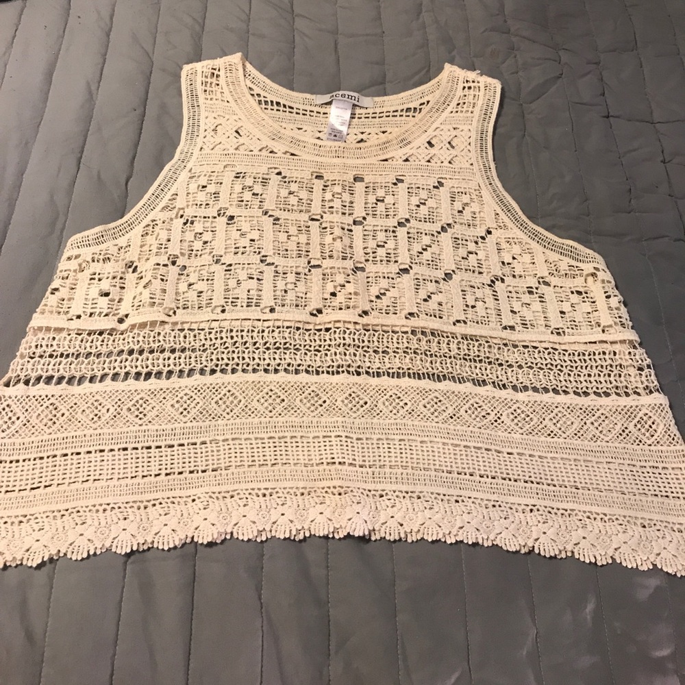 Cute crochet crop top
