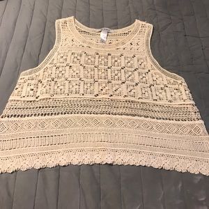 Cute crochet crop top