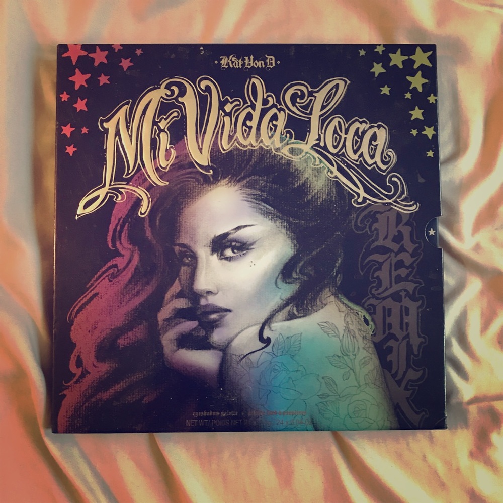 Authentic Kat Von D Mi Vida Loca Remix Palette