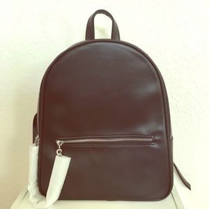 NEW W/ TAG Mini Faux Leather Backpack