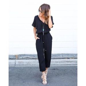 Black jumpsuit