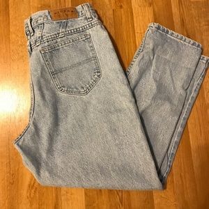 High waisted Lee Rider Jeans.