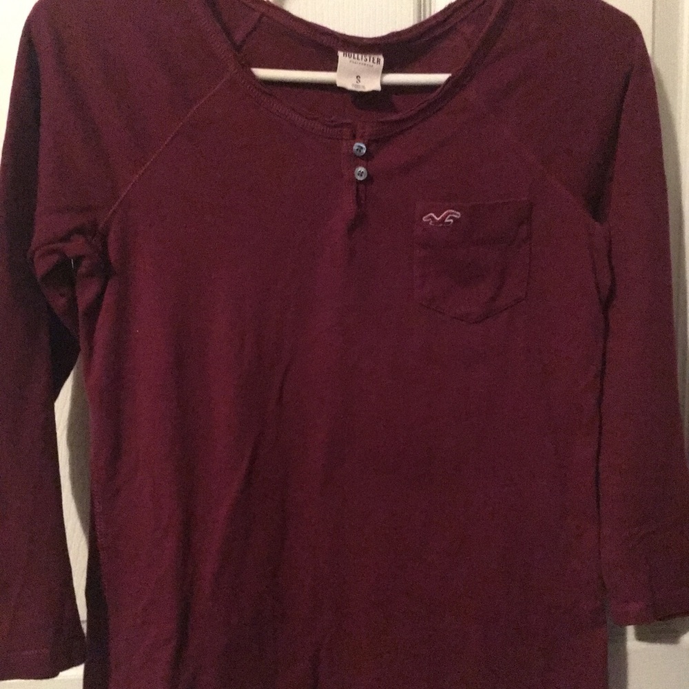Hollister 3/4 Sleeve shirt