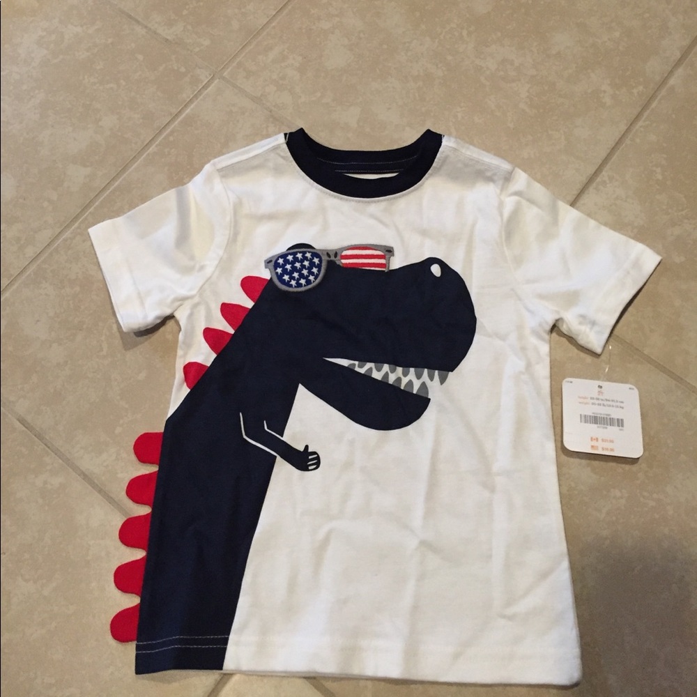 Gymboree- Dinosaur T-shirt Size 2t New with tags